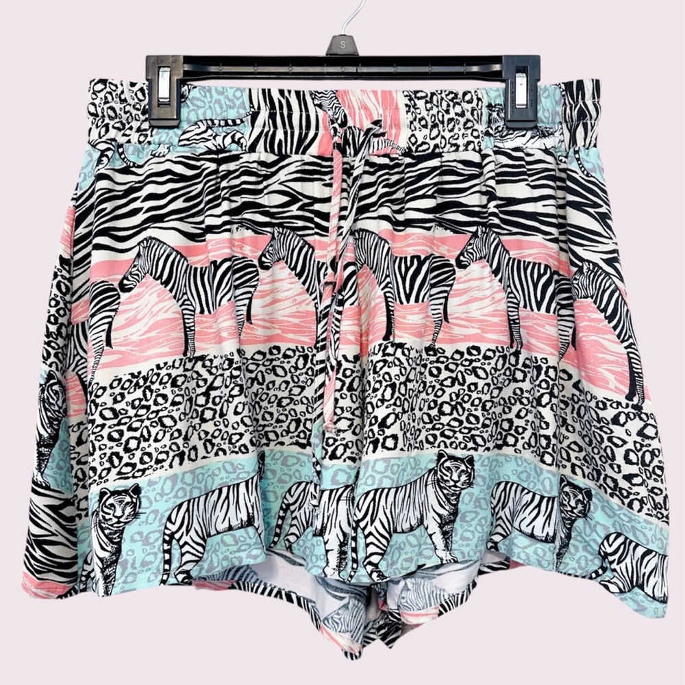 Minkpink animal print shorts